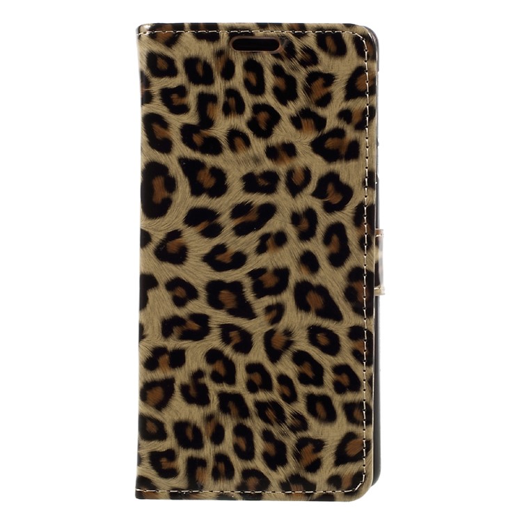 For Nokia 3 Leopard Pattern Leather Wallet Mobile Phone Case-3