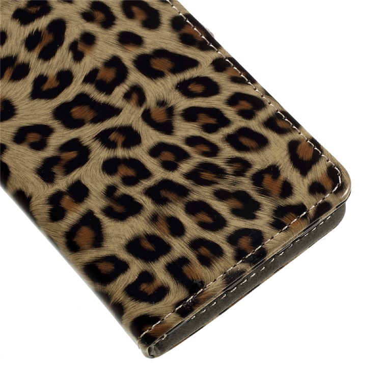 For Nokia 3 Leopard Pattern Leather Wallet Mobile Phone Case-7