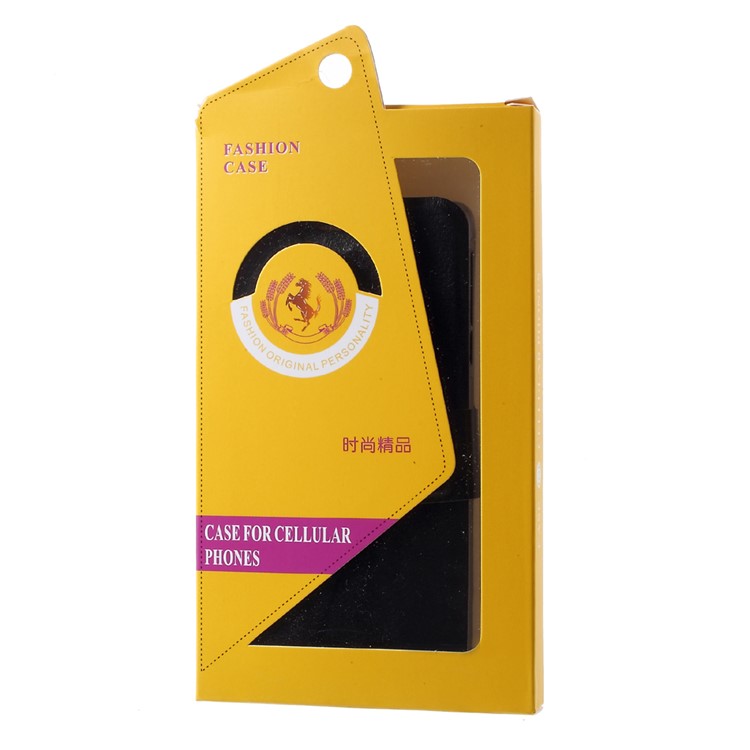 Crazy Horse PU Leather Card Slot Case with Stand for Nokia 3 Built-in Steel Sheet - Black-11