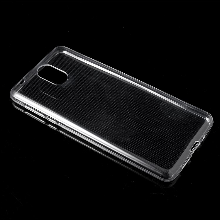 Transparent Soft TPU Protective Cell Phone Case Cover for Nokia 3.1-2
