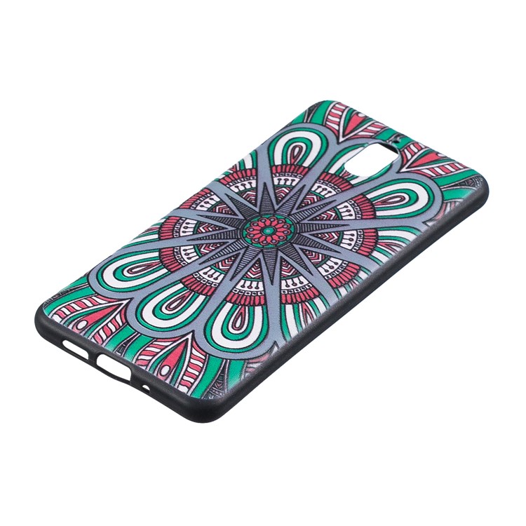 Pattern Printing Embossed TPU Case for Nokia 3.1 - Symmetric Pattern-5