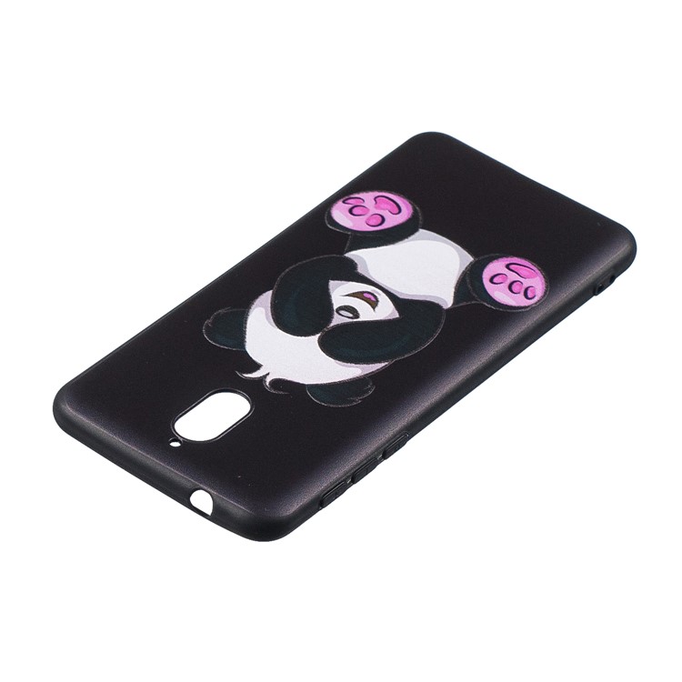 Pattern Printing Embossed TPU Shell Case for Nokia 3.1 - Cute Panda-6