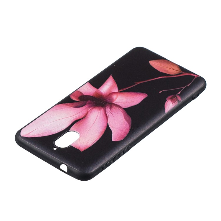 Pattern Printing Embossed TPU Case Shell for Nokia 3.1 - Flower Pattern-6