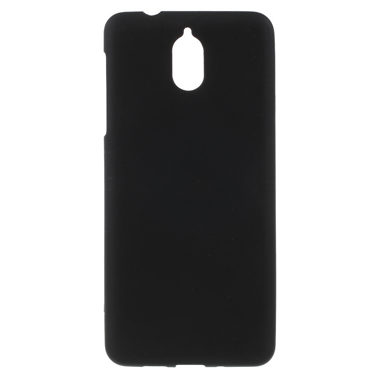 For Nokia 3.1 Double-sided Matte TPU Flexible Case - Black-1