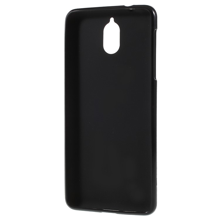For Nokia 3.1 Double-sided Matte TPU Flexible Case - Black-3