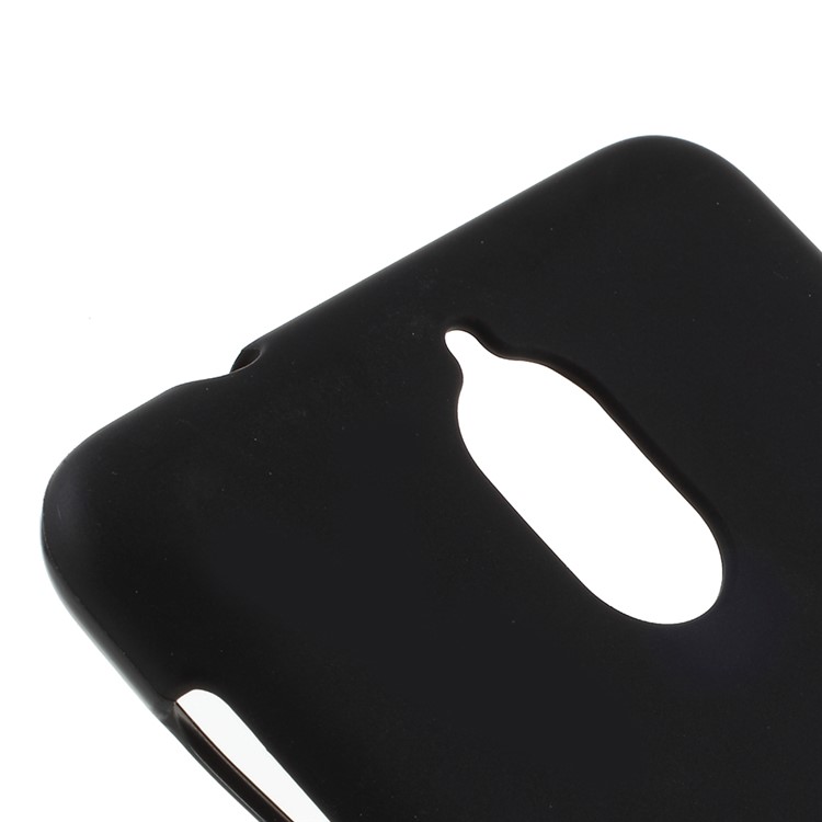 For Nokia 3.1 Double-sided Matte TPU Flexible Case - Black-4