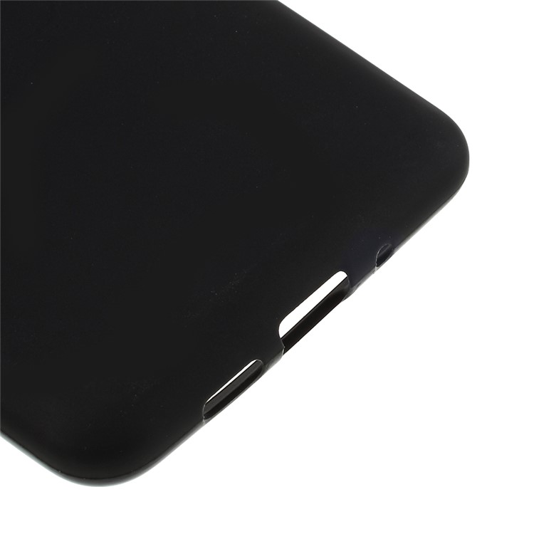 For Nokia 3.1 Double-sided Matte TPU Flexible Case - Black-5