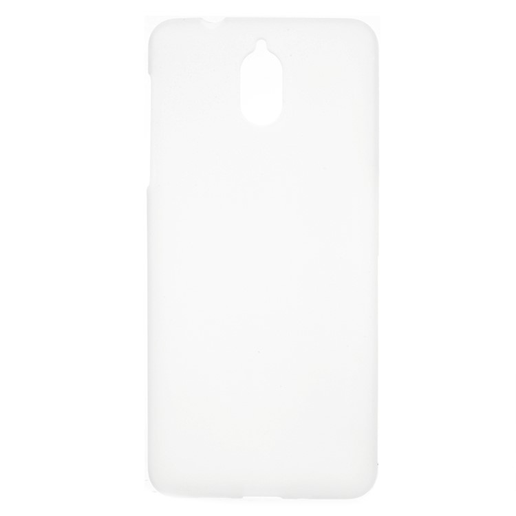 For Nokia 3.1 Double-sided Matte TPU Flexible Cover - White-1