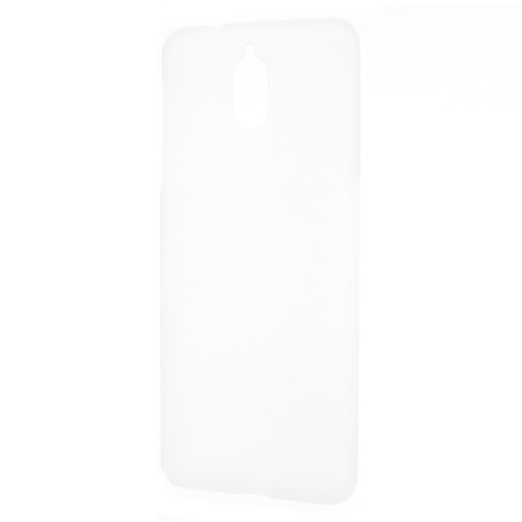 For Nokia 3.1 Double-sided Matte TPU Flexible Cover - White-2