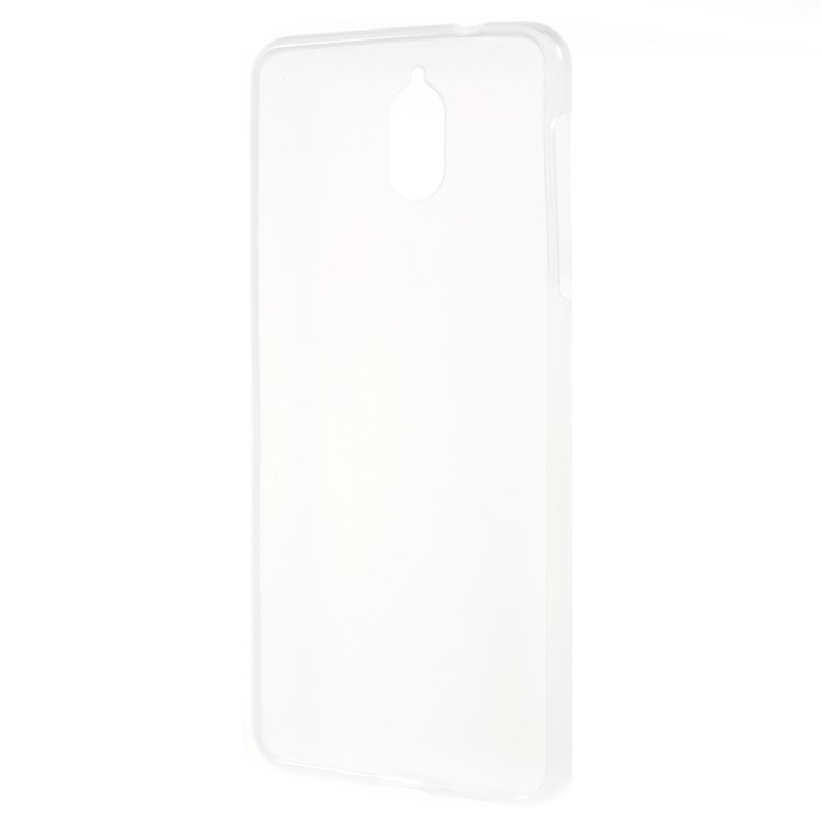 For Nokia 3.1 Double-sided Matte TPU Flexible Cover - White-3