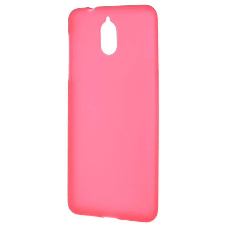 For Nokia 3.1 Double-sided Matte TPU Flexible Shell - Red-2
