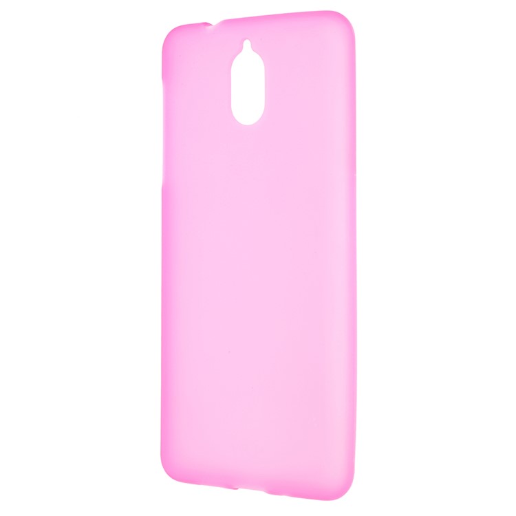 For Nokia 3.1 Double-sided Matte TPU Flexible Phone Cover - Rose-2
