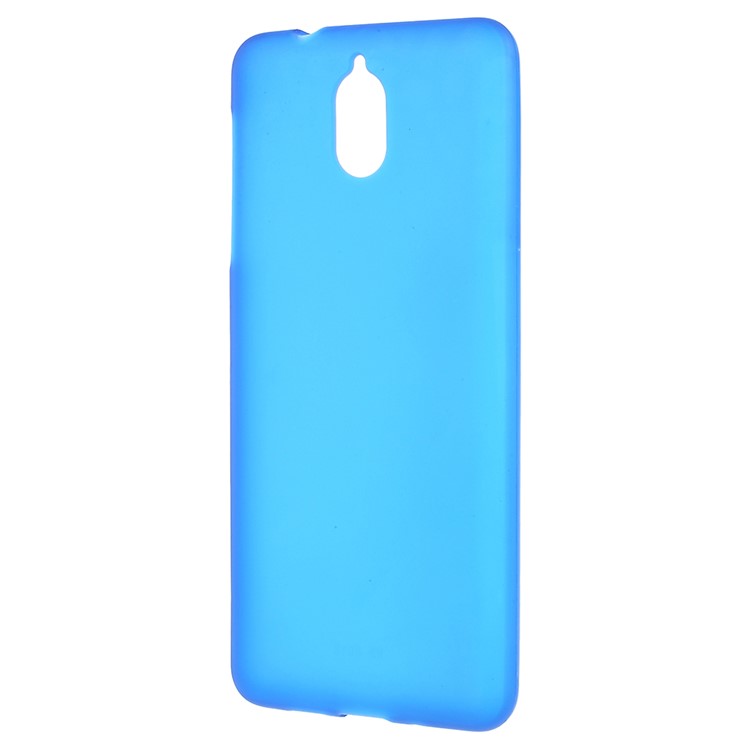 For Nokia 3.1 Double-sided Matte TPU Flexible Mobile Cover - Blue-2