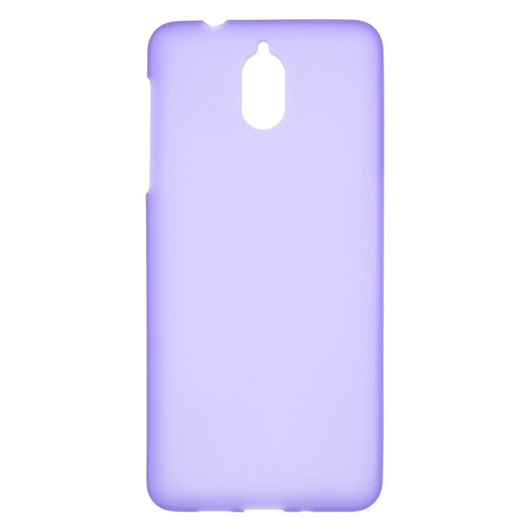 For Nokia 3.1 Double-sided Matte TPU Flexible Cellphone Cover - Purple-1