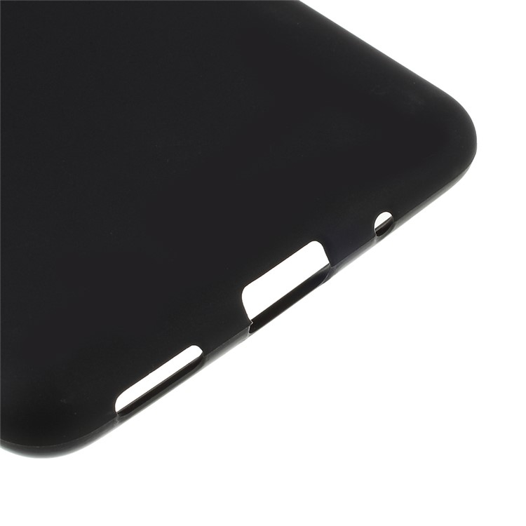 Double-sided Matte TPU Gel Back Phone Case for Nokia 5.1 - Black-5
