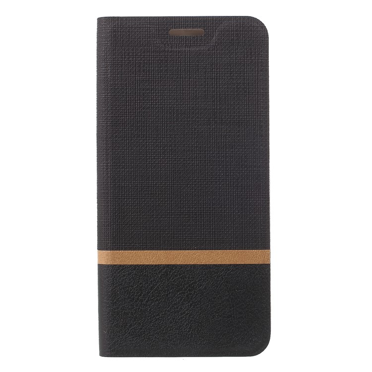 Cross Texture PU Leather Card Holder Phone Casing for Nokia 5.1 Plus / X5 - Black-3