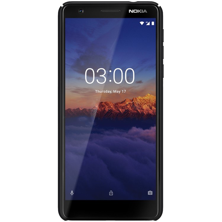 NILLKIN Super Frosted Shield Hard PC Case for Nokia 3.1 - Black-2