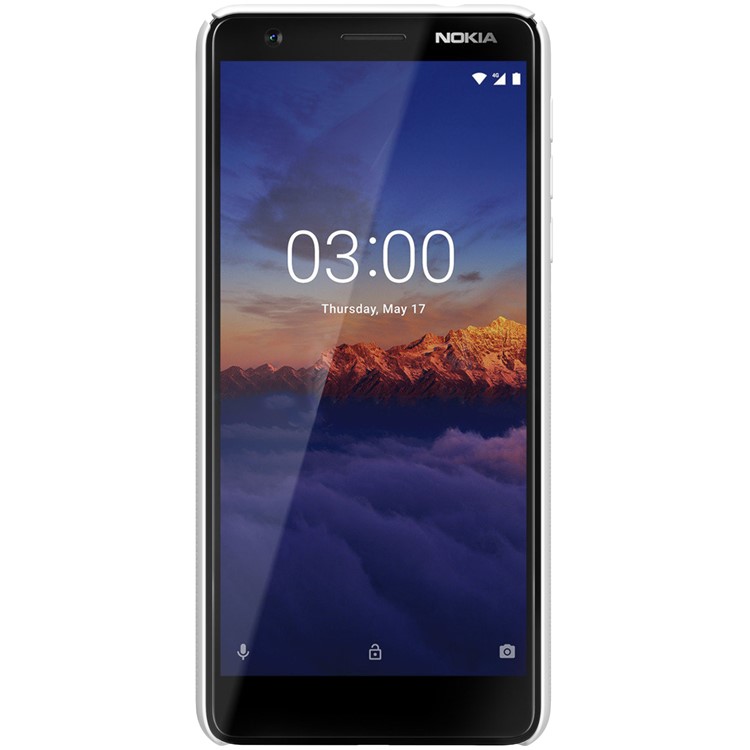 NILLKIN Super Frosted Shield Hard Shell Case for Nokia 3.1 - White-2