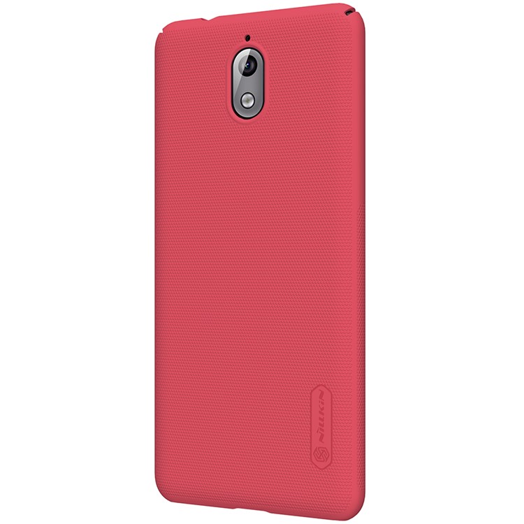 NILLKIN Super Frosted Shield Hard Cover Case for Nokia 3.1 - Red-4