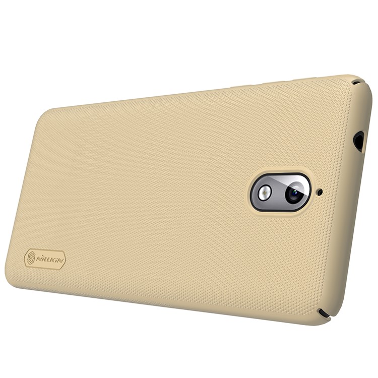 NILLKIN Super Frosted Shield Hard PC Shell Case for Nokia 3.1 - Gold-6