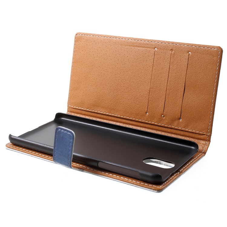 For Nokia 3.1 Pattern Printing Wallet Stand Leather Case Accessory - Police Public Call Box-5