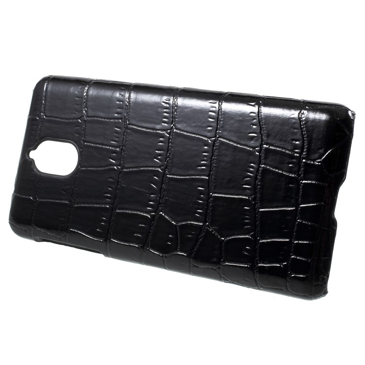 PU Leather Coated PC Phone Case for Nokia 3.1 - Crocodile Texture-2