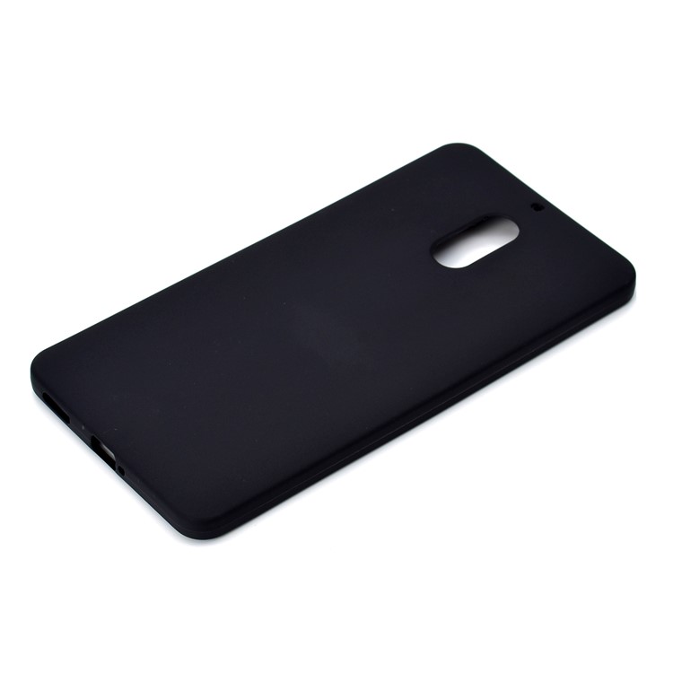 Soft Matte TPU Back Case for Nokia 6 (2017) - Black-3