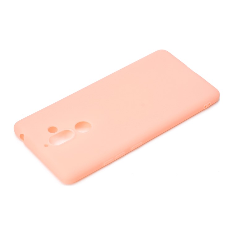 Soft Matte TPU Back Casing for Nokia 7 plus - Pink-4