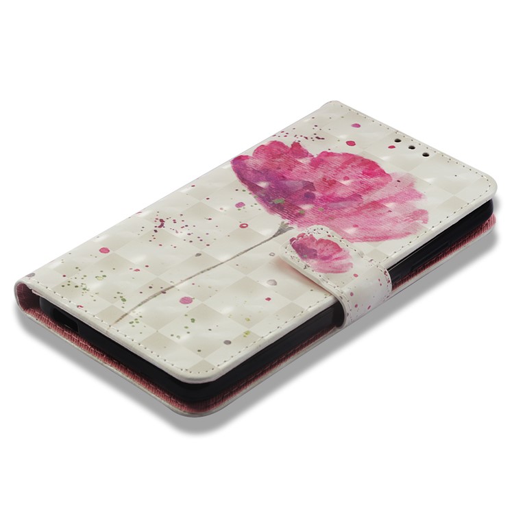 Pattern Printing Stand Leather Wallet Case for Nokia 2.1 - Vivid Flower-7