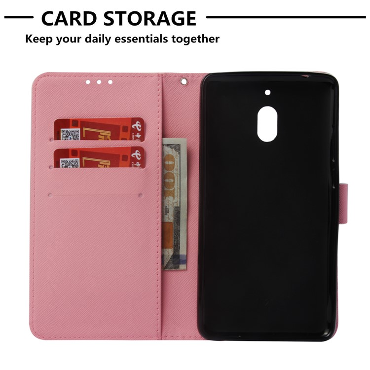 Pattern Printing Wallet Leather Stand Cover for Nokia 2.1 - Unicorn-6
