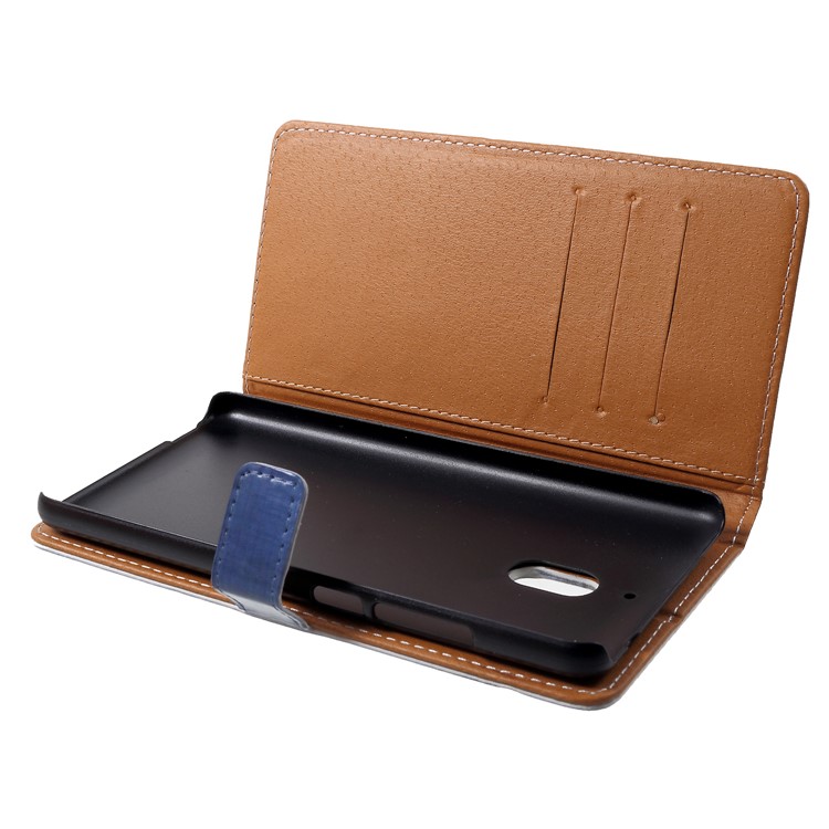 Pattern Printing Wallet Leather Phone Cover with Stand for Nokia 2.1 - Police Public Call Box-5