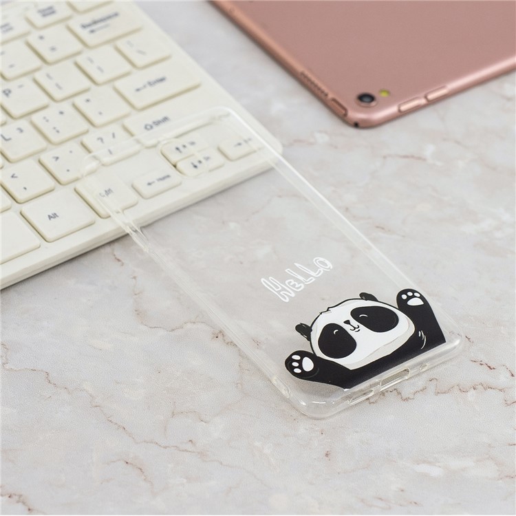 Pattern Printing Soft TPU Cover for Nokia 3.1 - Hello-6