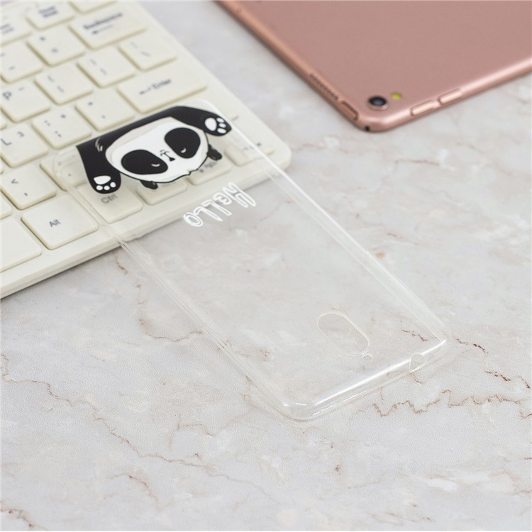 Pattern Printing Soft TPU Cover for Nokia 3.1 - Hello-7