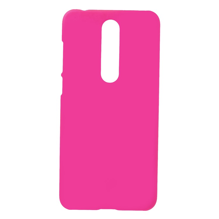 Rubberized PC Cover for Nokia 5.1 Plus / X5 - Rose-1