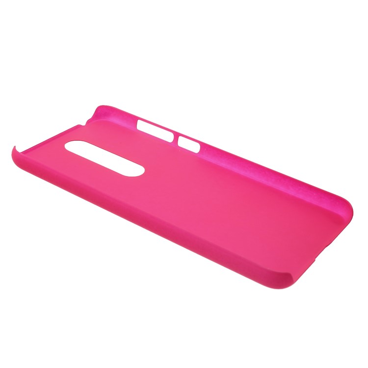 Rubberized PC Cover for Nokia 5.1 Plus / X5 - Rose-3