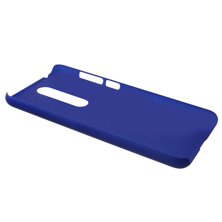 Rubberized PC Phone Cover for Nokia 5.1 Plus / X5 - Dark Blue-3