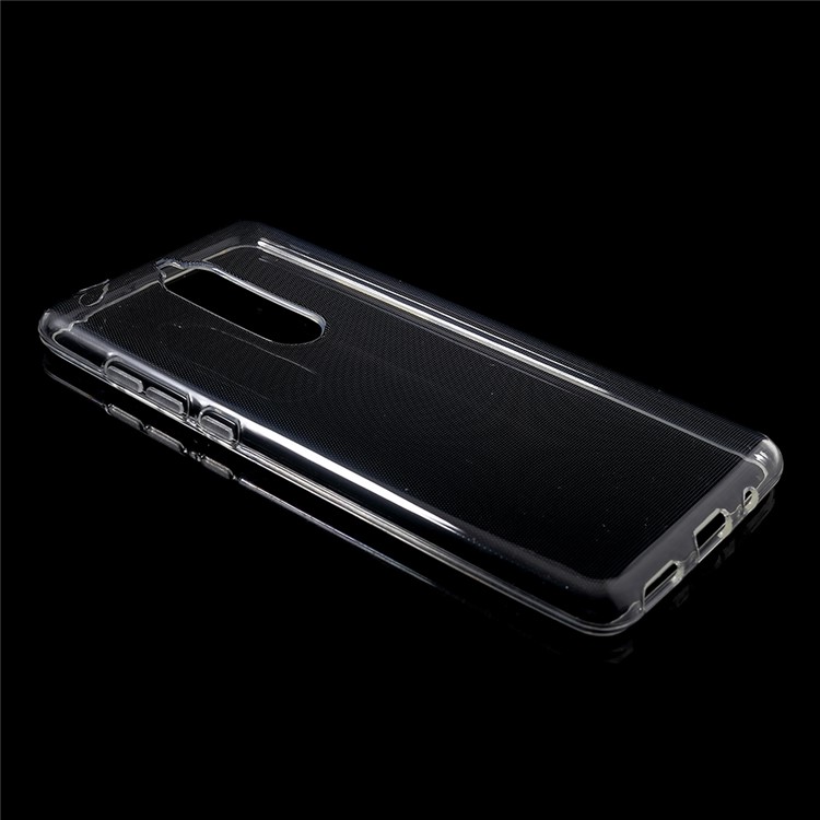 10Pcs/Set Clear Soft TPU Mobile Phone Cases with Non-slip Inner for Nokia 5.1-3