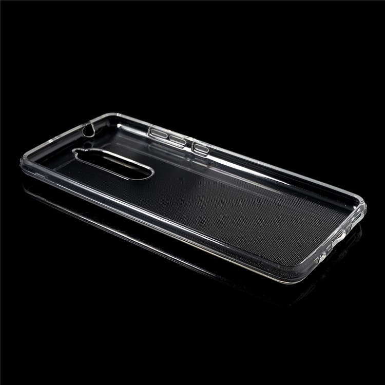 10Pcs/Set Clear Soft TPU Mobile Phone Cases with Non-slip Inner for Nokia 5.1-4