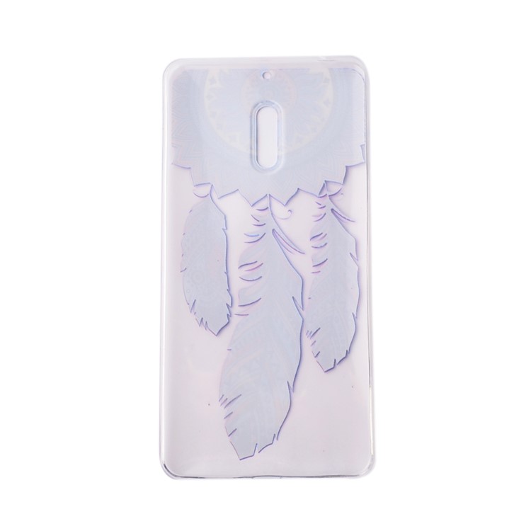 Capa TPU para impressão padrão para Nokia 6 - Apanhador de Sonhos-4