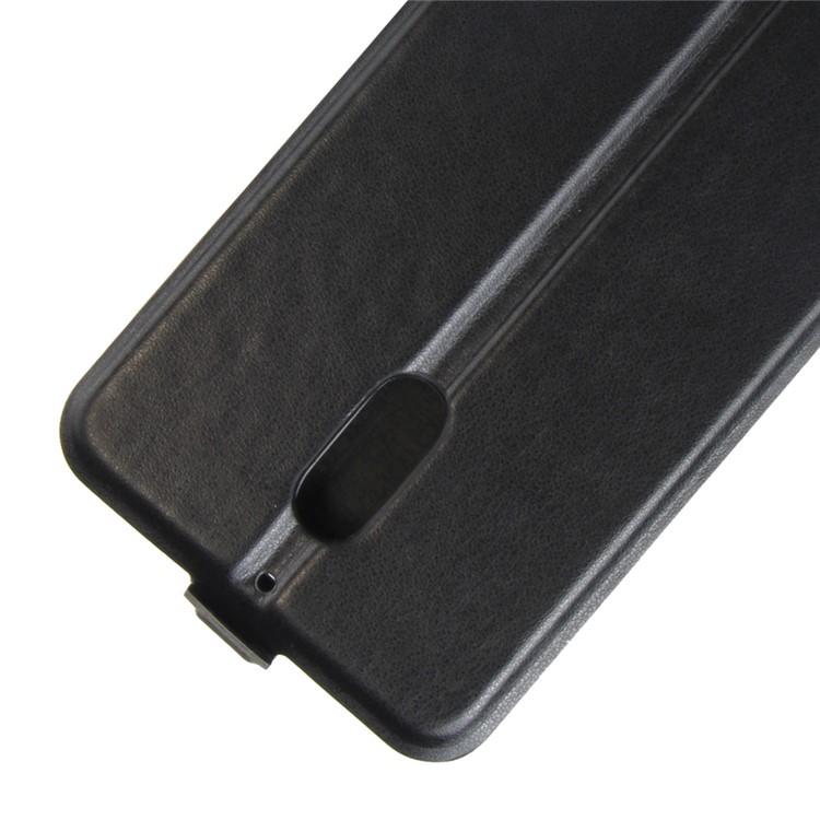 Crazy Horse Leather Vertical Phone Case with Card Holder for Nokia 6 - Black-3