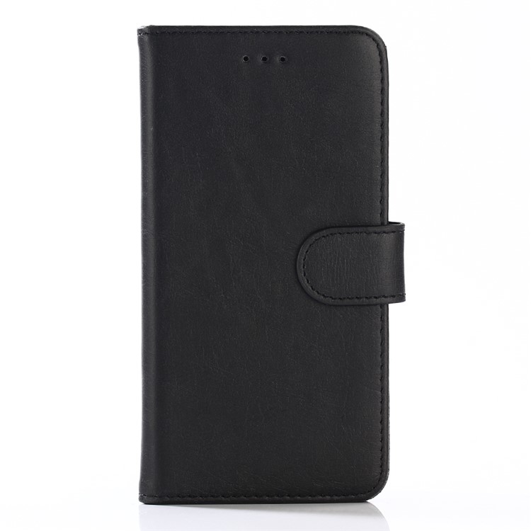 Retro Style Crazy Horse PU Leather Card Holder Phone Case for Nokia 6 - Black-1