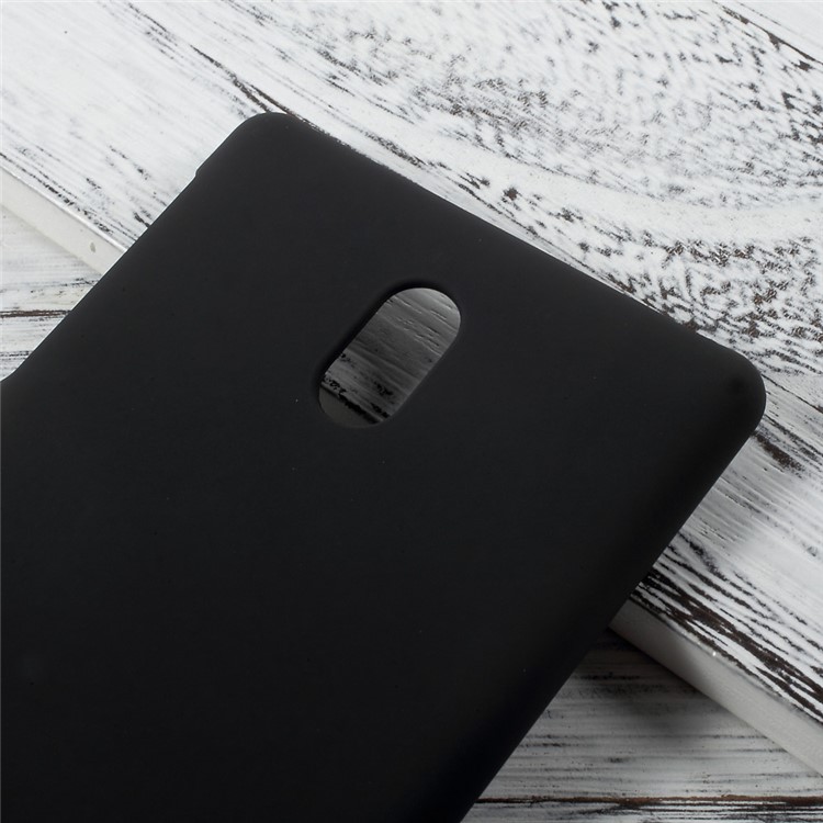 Rubberized Hard PC Case for Nokia 3 - Black-5