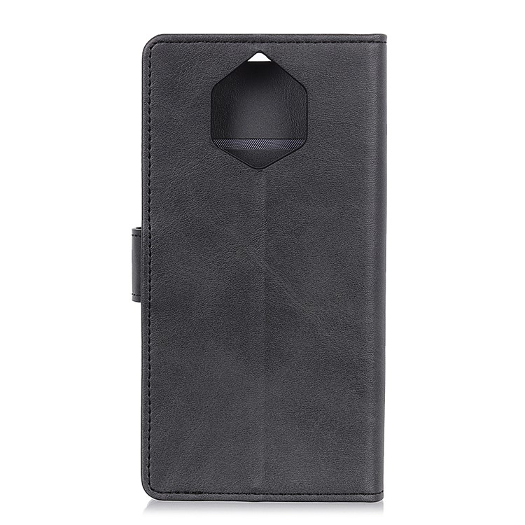 Matte PU Leather Stand Case Magnetic Mobile Case for Nokia 8 Sirocco - Black-7