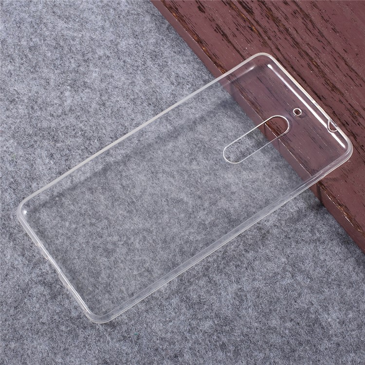 Transparent Soft TPU Gel Mobile Phone Cover Casing for Nokia 5-2