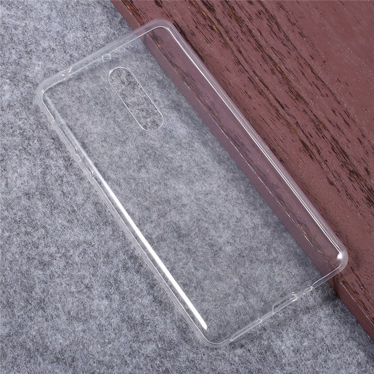 Transparent Soft TPU Gel -mobiltelefonabdeckungsgehäuse Für Nokia 5