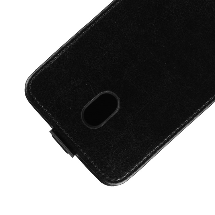 Crazy Horse Vertical Flip Leather Protective Case for Nokia 1 Plus - Black-4