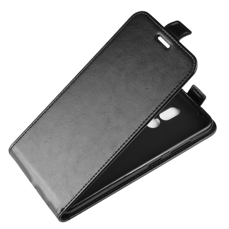 Crazy Horse Vertical Flip Leather Protective Case for Nokia 3.2 - Black-3