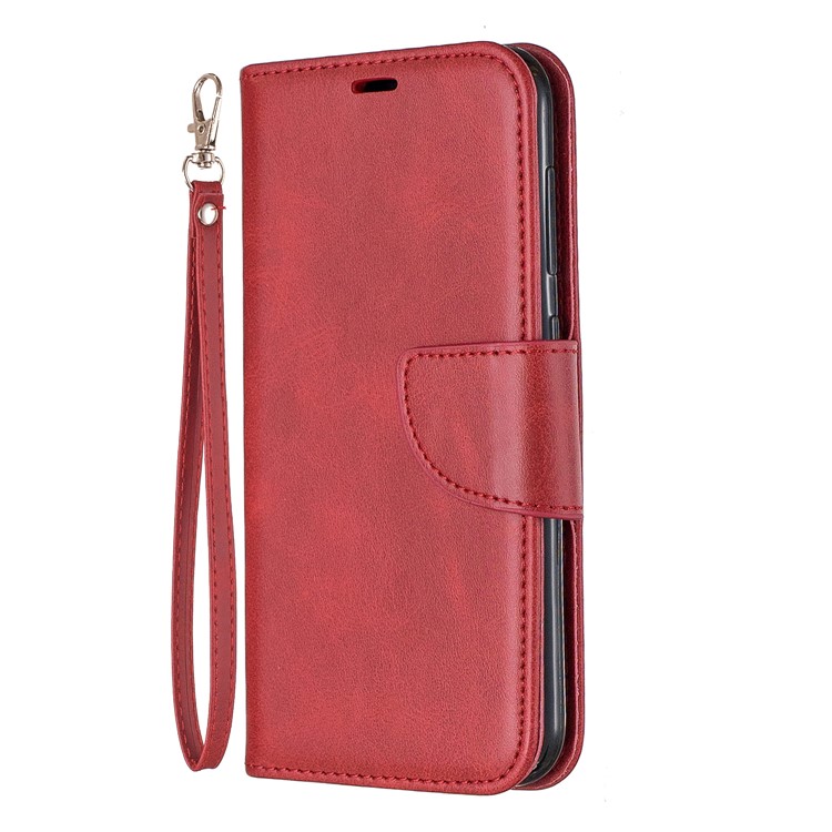 PU Leather Wallet Phone Case for Nokia 4.2 (2019) - Red-2