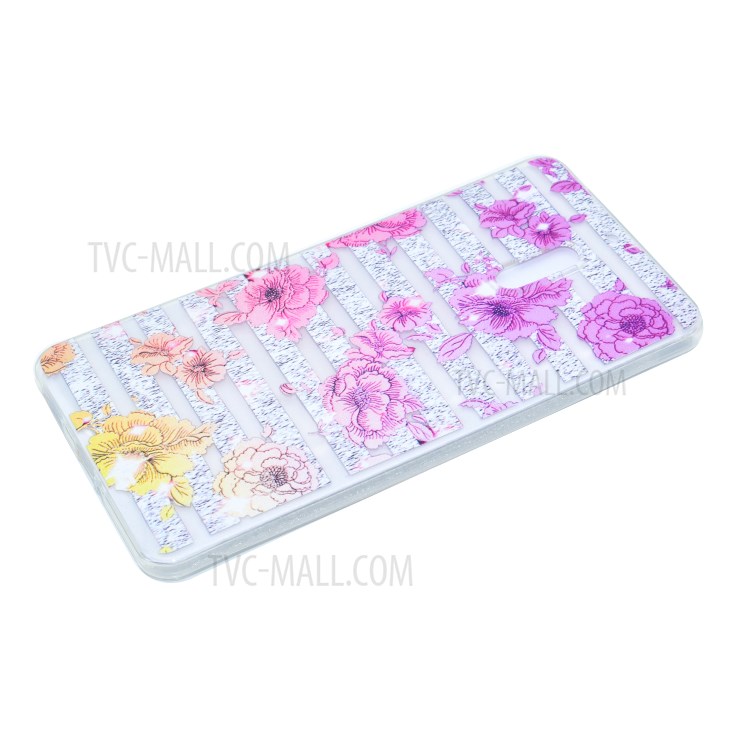 Pattern Printing TPU Gel Phone Cover for Nokia 6 - Vivid Flowers-3