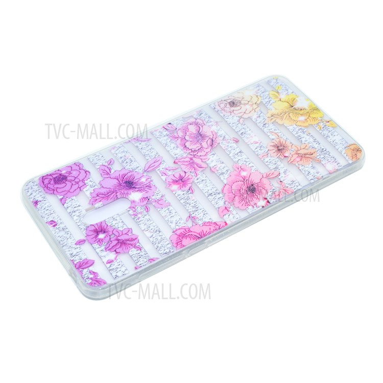 Pattern Printing TPU Gel Phone Cover for Nokia 6 - Vivid Flowers-4